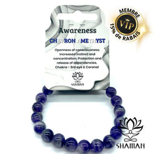 Charger l'image dans la galerie, Bracelet En Améthyste Chevron Bracelets