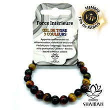 Charger l'image dans la galerie, Bracelet En Oeil De Tigre 3 Couleurs Bracelets
