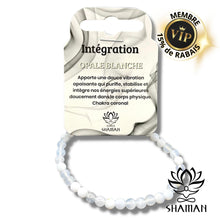 Charger l'image dans la galerie, Bracelet En Opale Blanche 6Mm Bracelets