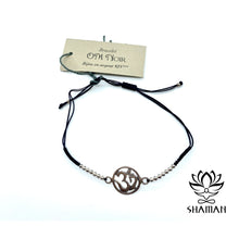 Charger l'image dans la galerie, Bracelet Mon Bijou En Harmonie Om Noir Bracelets
