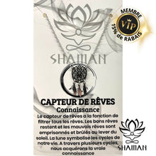 Charger l'image dans la galerie, Capteur De Rêve Sur Chaine (Petit) Pendentifs Shaman