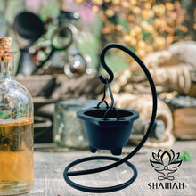 Charger l'image dans la galerie, Chaudron Suspendu En Métal 6H Encensoir