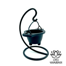 Charger l'image dans la galerie, Chaudron Suspendu En Métal 6H Encensoir