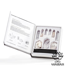 Charger l'image dans la galerie, Ensemble 9 Cristaux De Quartz Pierre Brute