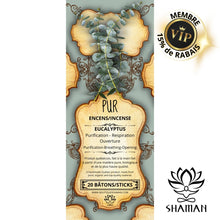 Charger l'image dans la galerie, Eucalyptus Encens Pur Shaman
