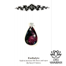Charger l'image dans la galerie, Eudialyte H 2 9 Cm X L 1 6 Pendentif Pierre