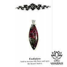 Charger l'image dans la galerie, Eudialyte H 4 Cm X L 1 2 Pendentif Pierre