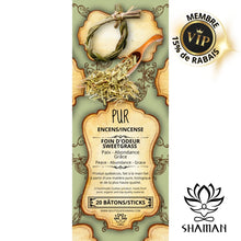Charger l'image dans la galerie, Foin Dodeur / Sweetgrass Encens Pur Shaman