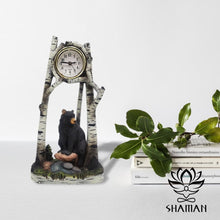 Charger l'image dans la galerie, Horloge Ours Dans La Nature Bibelot
