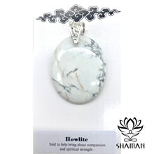 Charger l'image dans la galerie, Howlite 3 Cm L X 4 2 H Pendentif Pierre