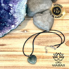 Charger l'image dans la galerie, Labradorite Coeur Sur Cordelette Pendentifs Shaman