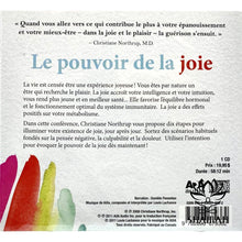 Charger l'image dans la galerie, Le Pouvoir De La Joie Comment Poursuite Délibérée Du Plaisir Peut Guérir Votre Vie Cd