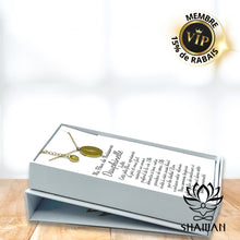 Charger l'image dans la galerie, Ma Fleur De Naissance Glaïeul (Août) Plaqué Or 18K Pendentif Fleur Naissance Shaman