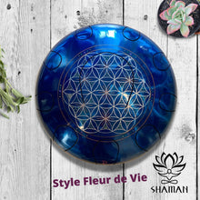 Charger l'image dans la galerie, Mi Celtic 10 Notes Rouge / Fleur De Vie Tank Drum