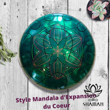 Charger l'image dans la galerie, Mi Equinox 12 Notes Rouge / Mandala Dexpansion Du Coeur Tank Drum