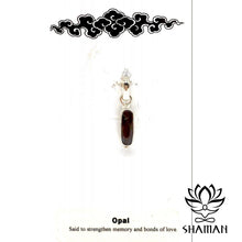 Charger l'image dans la galerie, Opal 0 5Cm L X2 8 Cm H Pendentif Pierre