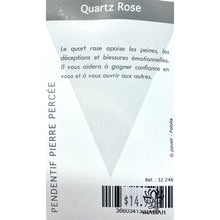 Charger l'image dans la galerie, Pendentif De Pierre Pendentif