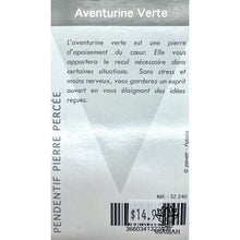 Charger l'image dans la galerie, Pendentif De Pierre Pendentif