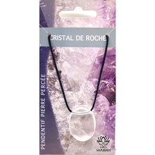 Charger l'image dans la galerie, Pendentif De Pierre Cristal Roche Pendentif