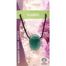 Charger l'image dans la galerie, Pendentif De Pierre Fluorite Pendentif