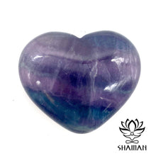 Charger l'image dans la galerie, Petit Cur En Pierre Varié Fluorite Cur De Pierre