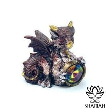 Charger l'image dans la galerie, Petit Dragons Avec Diamant Rouge Vin Dragon