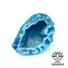 Charger l'image dans la galerie, Petite Géode Aqua Vert Géode