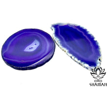 Charger l'image dans la galerie, Petite Tranche Dagate Mauve