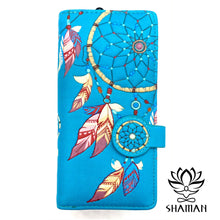 Charger l'image dans la galerie, Porte Monnaie Capteur De Rêves (Long) Aqua