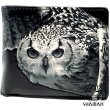 Charger l'image dans la galerie, Portefeuille Vegan Hiboux Portefeuille