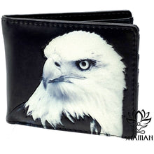 Charger l'image dans la galerie, Portefeuille Vegan Pygargue Portefeuille