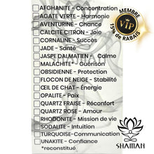 Charger l'image dans la galerie, Quartz Rose Coeur Sur Chaine Collection Les Petits Coeurs Pendentifs Shaman