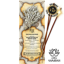 Charger l'image dans la galerie, Sauge Blanche / White Sage Encens Pur Shaman