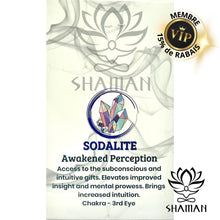 Charger l'image dans la galerie, Solalite Double Pointe Sur Chaine Pendentifs Shaman