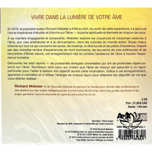 Charger l'image dans la galerie, Vivre Dans La Lumière De Votre Âme Cd