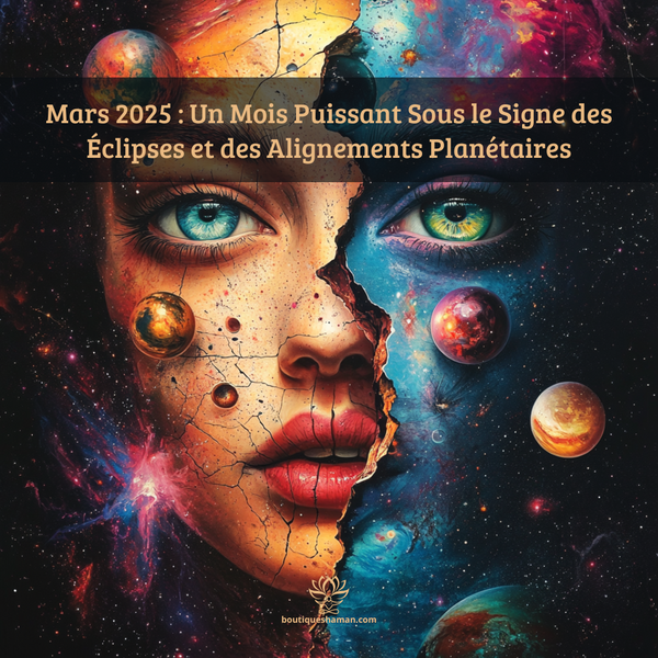 Mars 2025 : Un Mois Puissant Sous le Signe des Éclipses et des Alignements Planétaires