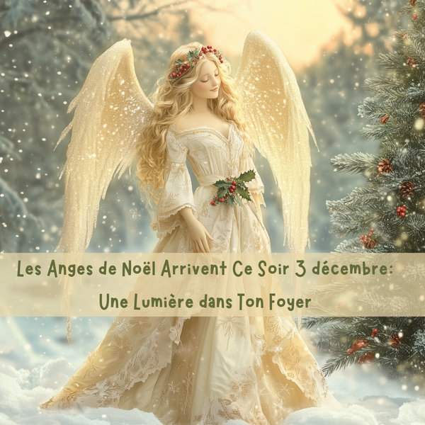 Les Anges de Noël Arrivent Ce Soir 3 décembre: Une Lumière dans Ton Foyer