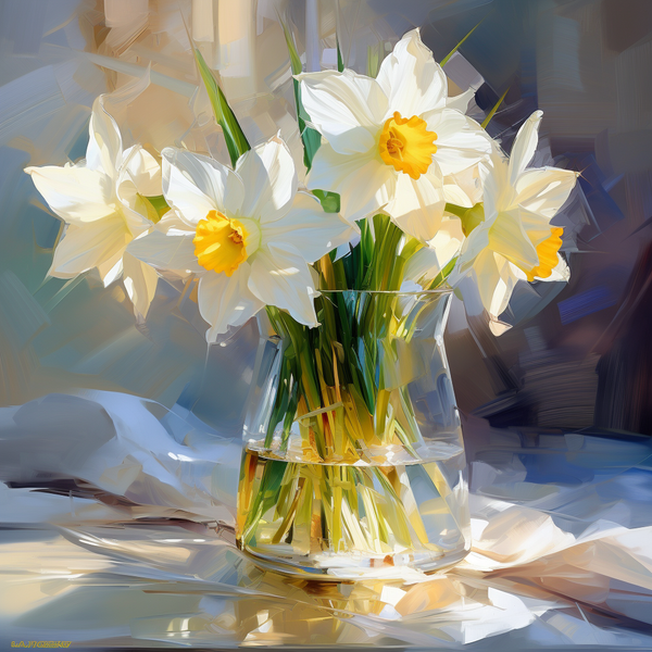 Le Narcisse, Fleurs de Décembre : Symboles de Renouveau et d'Abondance