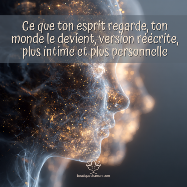 Ce que ton esprit regarde, ton monde le devient.