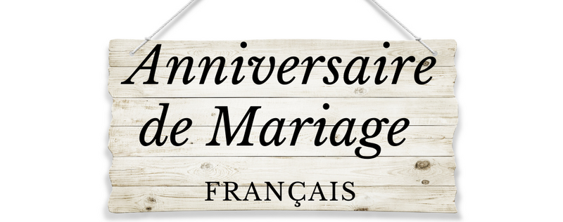 Anniversaire de Mariage