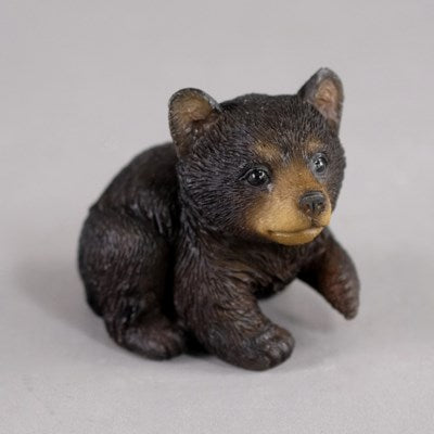 OURS NOIR 3''H POLYRESINE