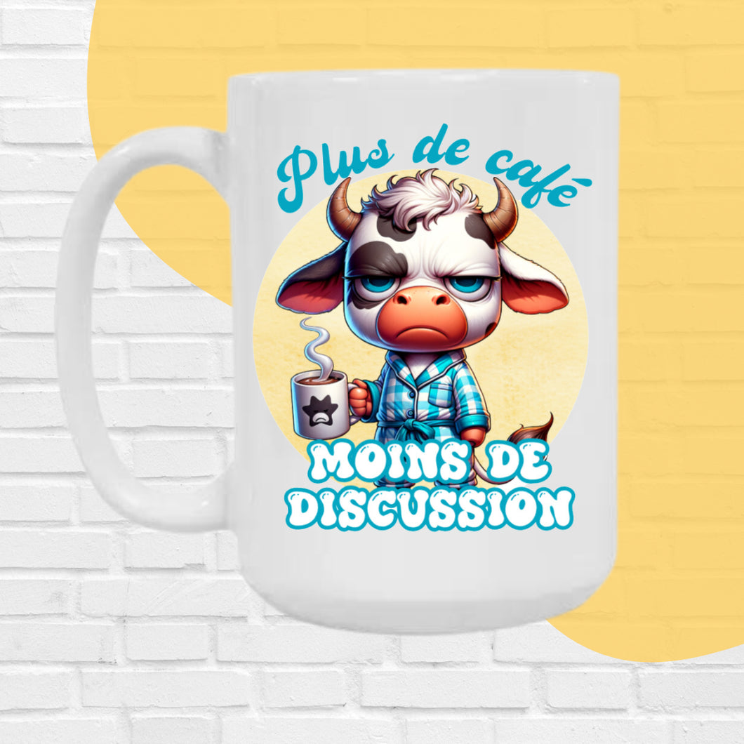 Plus de café, moins de discussion
