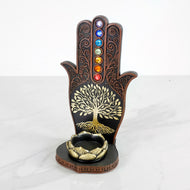PORTE- CHANDELLE CHAKRA ET ARBRE DE VIE 4
