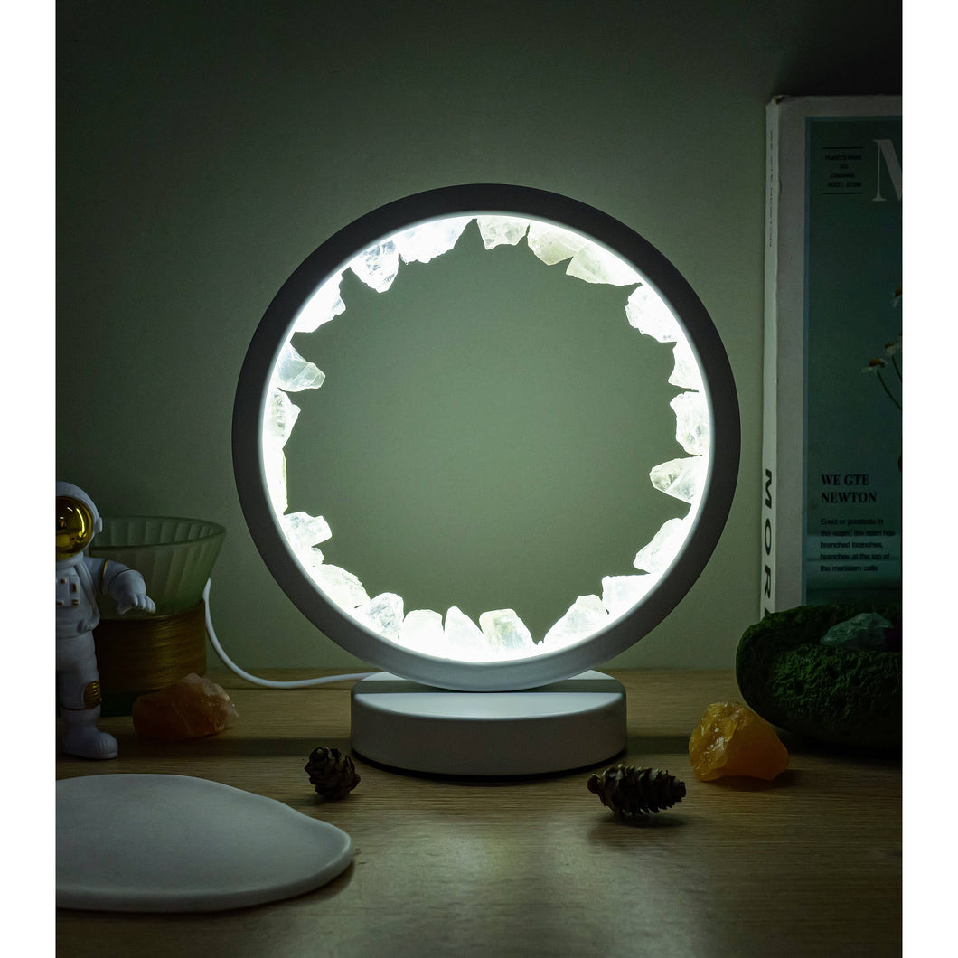 Lampe en cristal de quartz