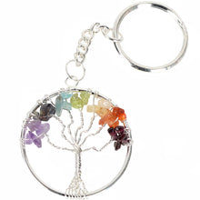 Charger l&#39;image dans la galerie, Porte-clés Chakra de l&#39;arbre de vie
