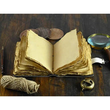 Charger l&#39;image dans la galerie, Bateau Carnet en cuir  Vintage
