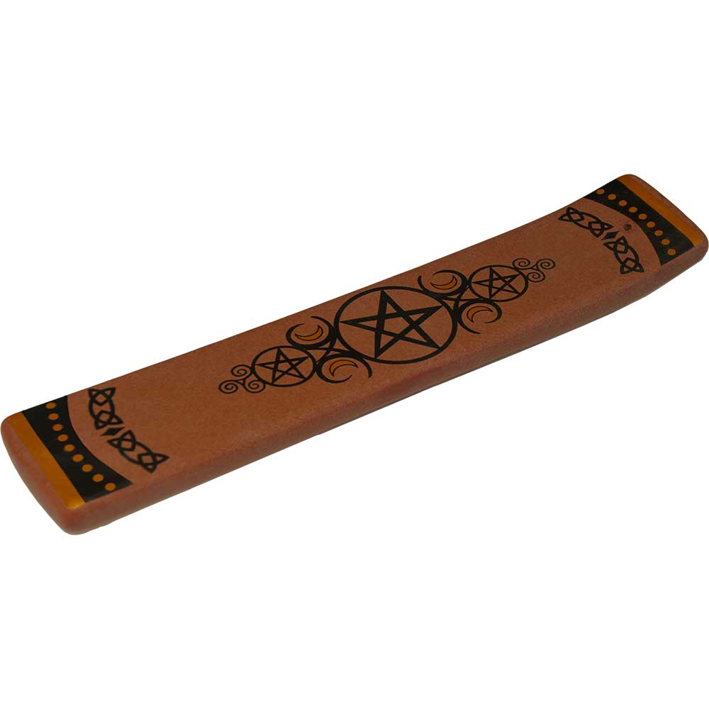 BRÛLE ENCENS PENTACLE TRIPLE LUNES 2″X9.5