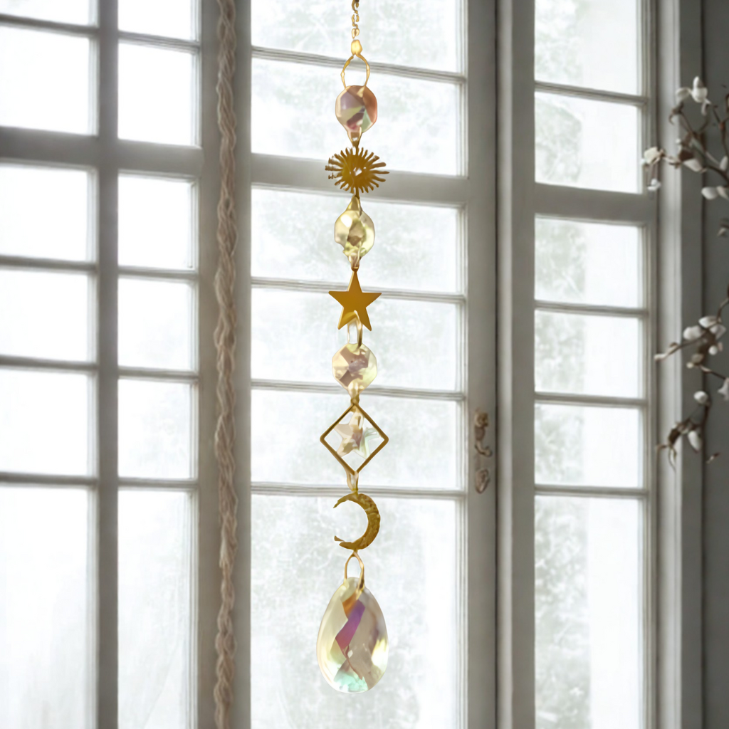 Lune ,Soleil et étoile (Capteur Solaire)