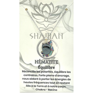 Hématite Forme Variée  sur Chaine
