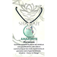 Amazonite Forme Varié sur Cordelette